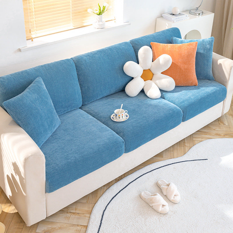 Elastic Stretch Sofa Seat Protector Cover – Multi-Color Corduroy Cushions
