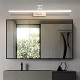 Matte Black Adjustable LED Vanity Wall Light – Sleek Over-Mirror Bathroom Fixture