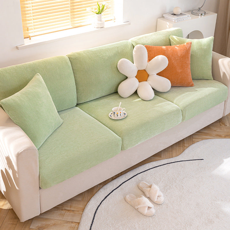 Elastic Stretch Sofa Seat Protector Cover – Multi-Color Corduroy Cushions