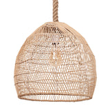 Handwoven Rattan Pendant Lamp – Adjustable Ceiling Light for Living Room & Dining