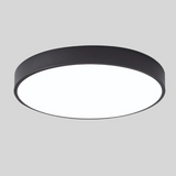 Scandinavian Wooden LED Flush Mount Ceiling Light – Adjustable Warmth & Dimming
