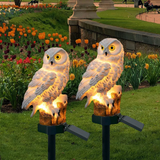 Solar Owl Garden Lights – Decorative Outdoor LED Lighting for Yard, Patio, and Pathways