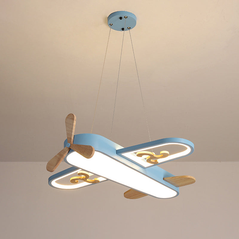FlyLight Kids Airplane LED Pendant Light – Adjustable Color Ceiling Lamp for Children’s Room