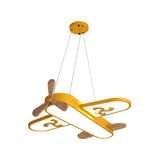 FlyLight Kids Airplane LED Pendant Light – Adjustable Color Ceiling Lamp for Children’s Room
