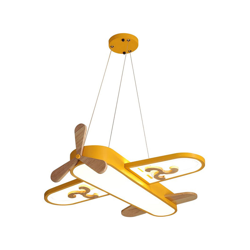 FlyLight Kids Airplane LED Pendant Light – Adjustable Color Ceiling Lamp for Children’s Room