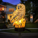 Solar Owl Garden Lights – Decorative Outdoor LED Lighting for Yard, Patio, and Pathways