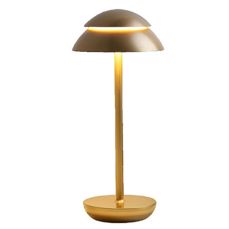 Cordless Aluminum Table Lamp with Touch Dimmer & 4000 mAh Battery – Portable LED Desk Light