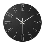 Modern Minimalist Wall Clock – Large Decorative Silent Timepiece