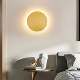 Stylish Trio LED Wall Light in Black, Gold & White Finish