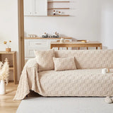 Ultra-Soft Textured Sofa Throw Blanket – Plush Decorative Couch Cover for Living Room