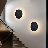 Stylish Trio LED Wall Light in Black, Gold & White Finish