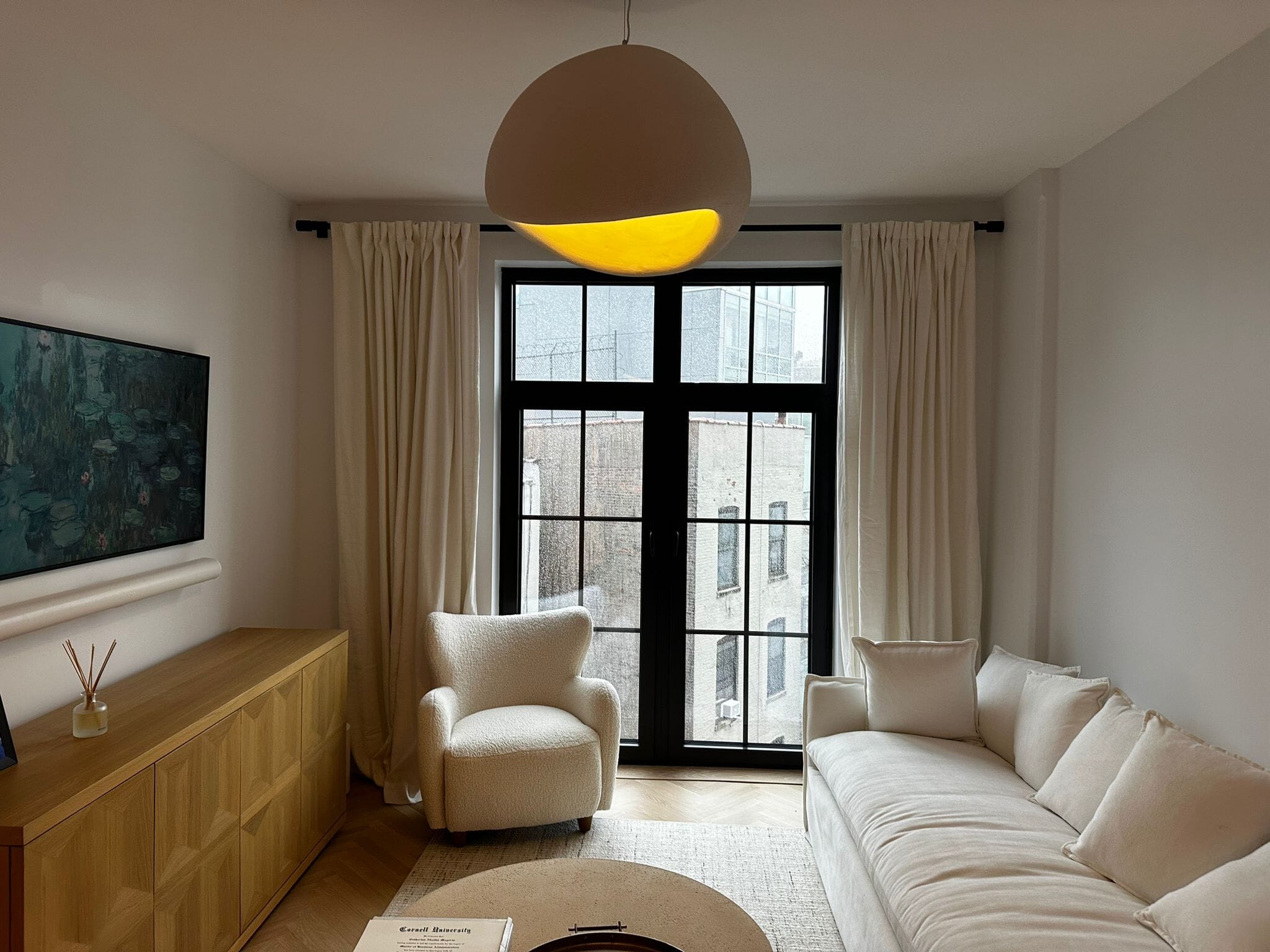 Boho Wasabi Resin LED Chandelier – Modern Nordic Pendant Light for Living Room & Bedroom