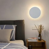 Stylish Trio LED Wall Light in Black, Gold & White Finish