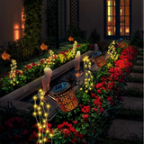 Outdoor Solar Garden Lamp with Sparkle Effect – Decorative LED Landscape Lighting