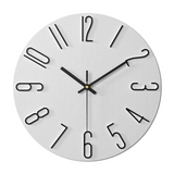 Modern Minimalist Wall Clock – Large Decorative Silent Timepiece