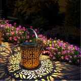 Outdoor Solar Garden Lamp with Sparkle Effect – Decorative LED Landscape Lighting