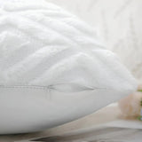 Plush Diamond Pattern Throw Pillow Cover – Soft Textured Cushion Case for Sofa & Bed