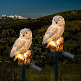Solar Owl Garden Lights – Decorative Outdoor LED Lighting for Yard, Patio, and Pathways