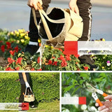 10-Piece Garden Tool Set with Organizer Tote – Compact Gardening Kit for Home Gardeners