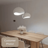 Boho Wasabi Resin LED Chandelier – Modern Nordic Pendant Light for Living Room & Bedroom