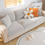 Elastic Stretch Sofa Seat Protector Cover – Multi-Color Corduroy Cushions