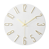 Modern Minimalist Wall Clock – Large Decorative Silent Timepiece