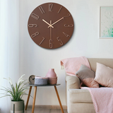 Modern Minimalist Wall Clock – Large Decorative Silent Timepiece