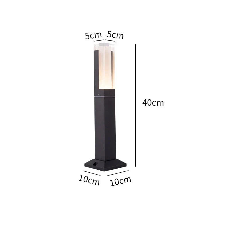 Outdoor LED Garden Spike Light – Warm White Pathway Lighting with Automatic Sensor