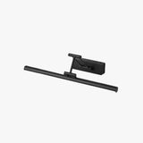 Matte Black Adjustable LED Vanity Wall Light – Sleek Over-Mirror Bathroom Fixture
