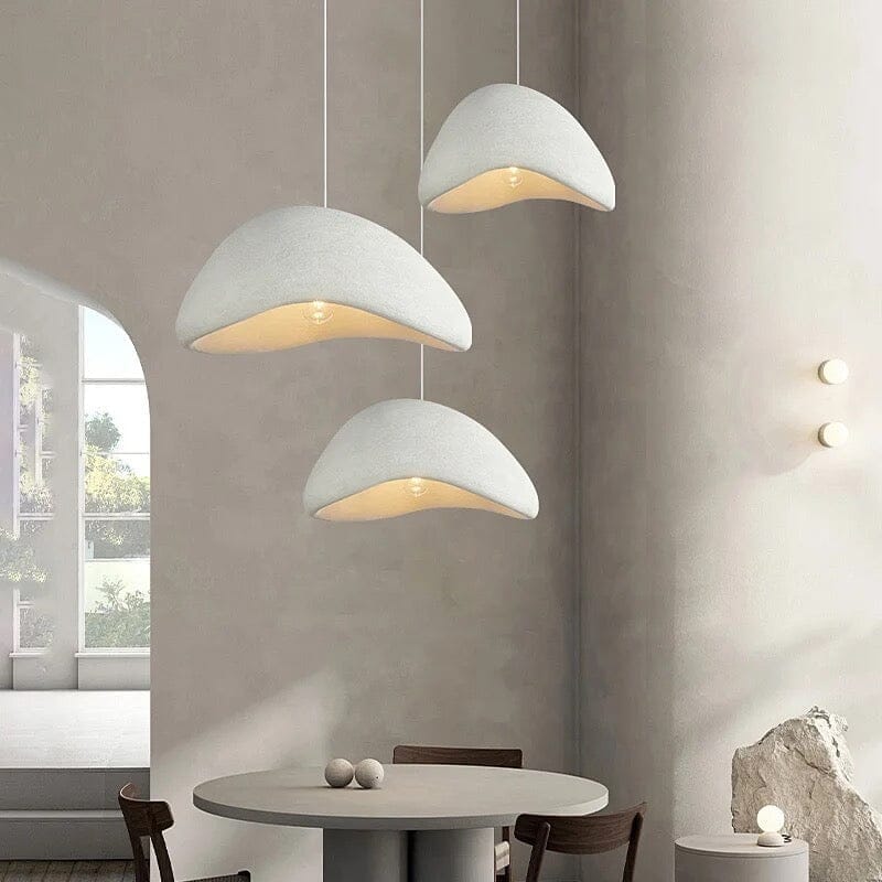 Boho Wasabi Resin LED Chandelier – Modern Nordic Pendant Light for Living Room & Bedroom