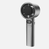 Portable USB Handheld Bladeless Fan with Adjustable Airflow – Compact Cooling On the Go