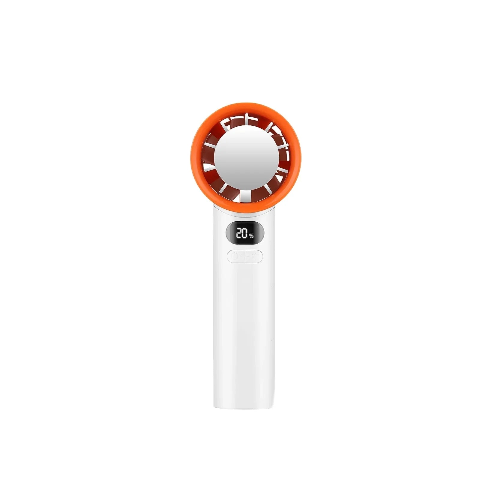 Portable USB Handheld Bladeless Fan with Adjustable Airflow – Compact Cooling On the Go