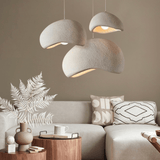 Boho Wasabi Resin LED Chandelier – Modern Nordic Pendant Light for Living Room & Bedroom