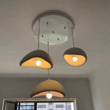 Boho Wasabi Resin LED Chandelier – Modern Nordic Pendant Light for Living Room & Bedroom