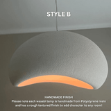 Boho Wasabi Resin LED Chandelier – Modern Nordic Pendant Light for Living Room & Bedroom