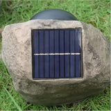 Solar Rock-Effect Garden Light – Weatherproof LED Outdoor Path Lighting