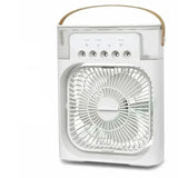 3-in-1 Portable Air Cooler with LED Light and Humidifier – Compact Cooling Fan for Home and Office Use