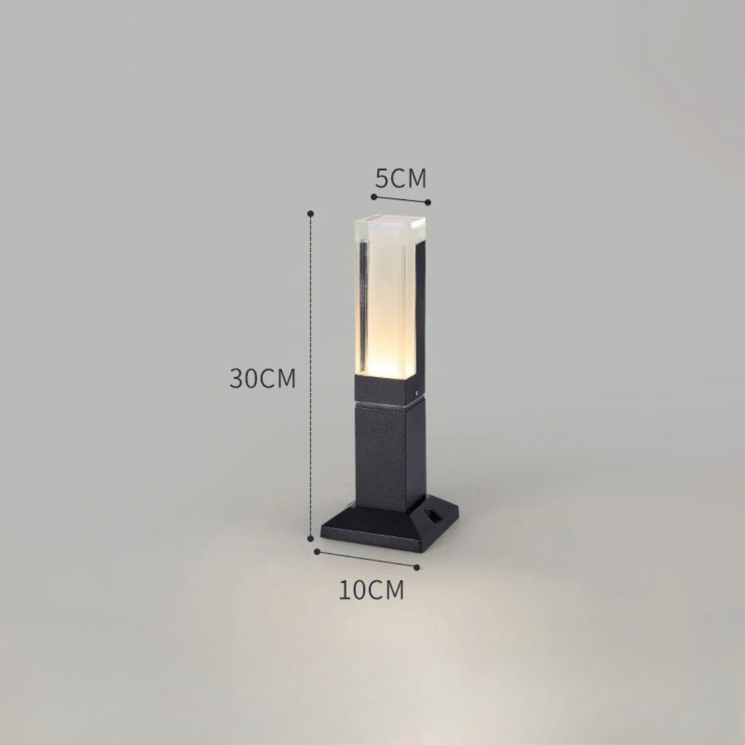 Outdoor LED Garden Spike Light – Warm White Pathway Lighting with Automatic Sensor