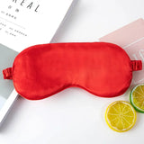 Silk Ruffle Sleep Mask – Lightweight Light-Blocking Eye Mask with Adjustable Strap