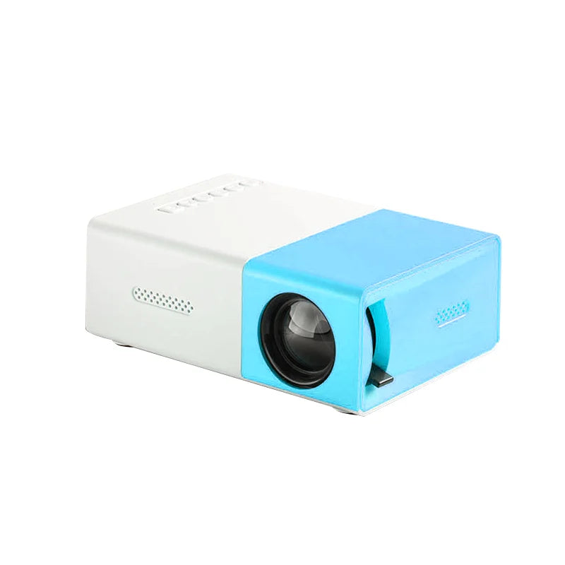 Mini LED Home Projector with 1000 Lumens – Portable Beamer for Movies, Gaming, and Presentations
