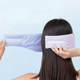 SilkCool Dual-Sided Ice Silk Sleep Mask with Adjustable Strap for Light Blocking Comfort