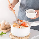 11-Piece Silicone Kitchen Utensil Set – Wooden Handle Cooking Tools