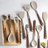 10-Piece Silicone Kitchen Utensil Set – Heat-Resistant Cooking Tools