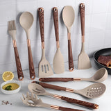 10-Piece Silicone Kitchen Utensil Set – Heat-Resistant Cooking Tools