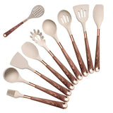 10-Piece Silicone Kitchen Utensil Set – Heat-Resistant Cooking Tools