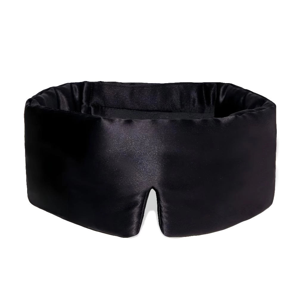 Luxury Oversized Silk Sleep Mask – Light-Blocking Wrap Eye Mask with Adjustable Fit