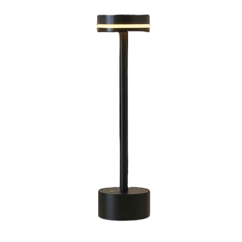 Cordless LED Touch Table Lamp with Adjustable Color & Dimming – Rechargeable Portable Desk Light