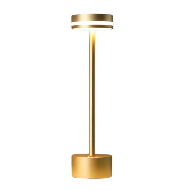 Cordless LED Touch Table Lamp with Adjustable Color & Dimming – Rechargeable Portable Desk Light