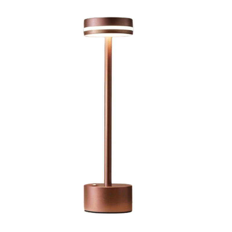 Cordless LED Touch Table Lamp with Adjustable Color & Dimming – Rechargeable Portable Desk Light