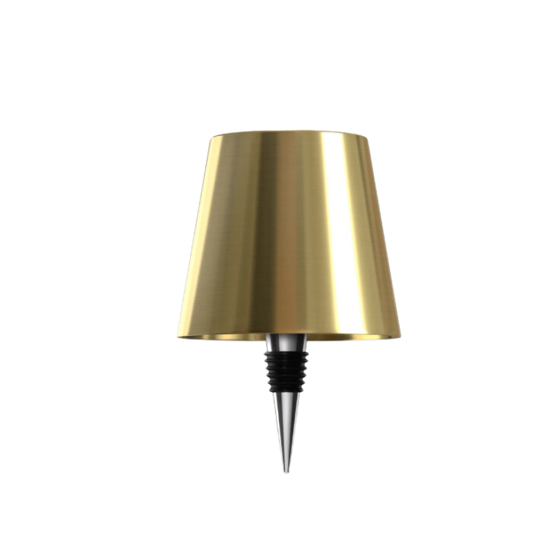 Cordless Touch-Dimmable LED Bottle Lamp – Rechargeable Portable Table Light